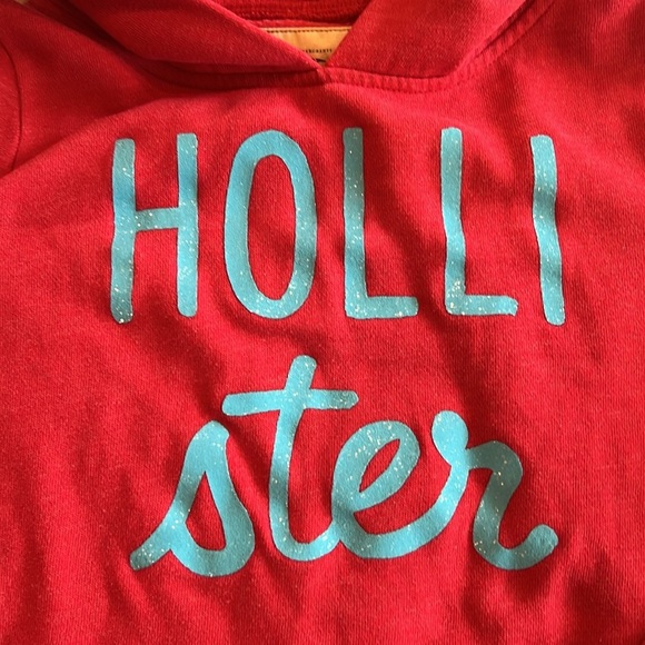 Hollister red hoodie size small - Picture 2 of 6